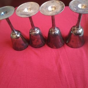 Georgia EPNS flutes,set of four